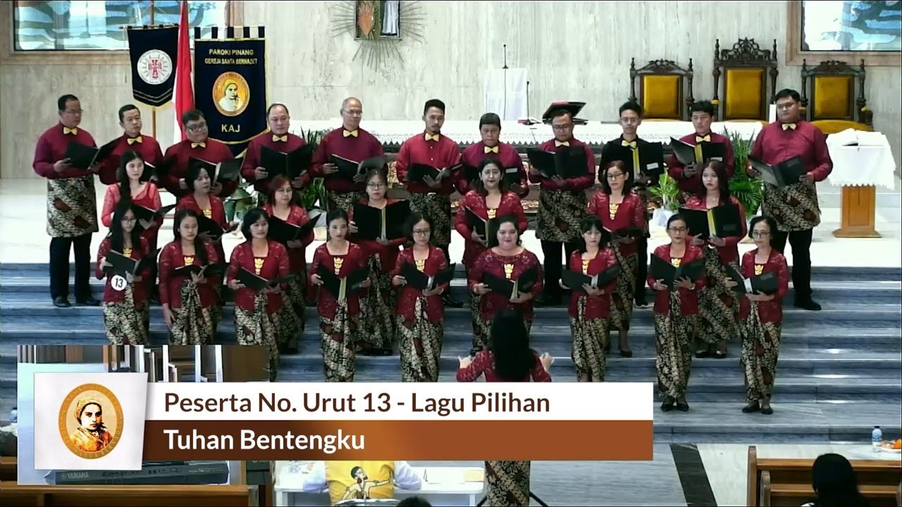 Peserta No. Urut 13 - Tuhan Bentengku - Festival Paduan Suara 2024