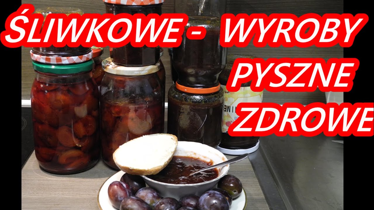 POWIDŁA ŚLIWKOWA MARMOLADA do SŁOIKA -WEKI NA ZIMĘ KOMPOT- / PYSZNOŚCI #wegańskie  .🧡💥 nr. 482
