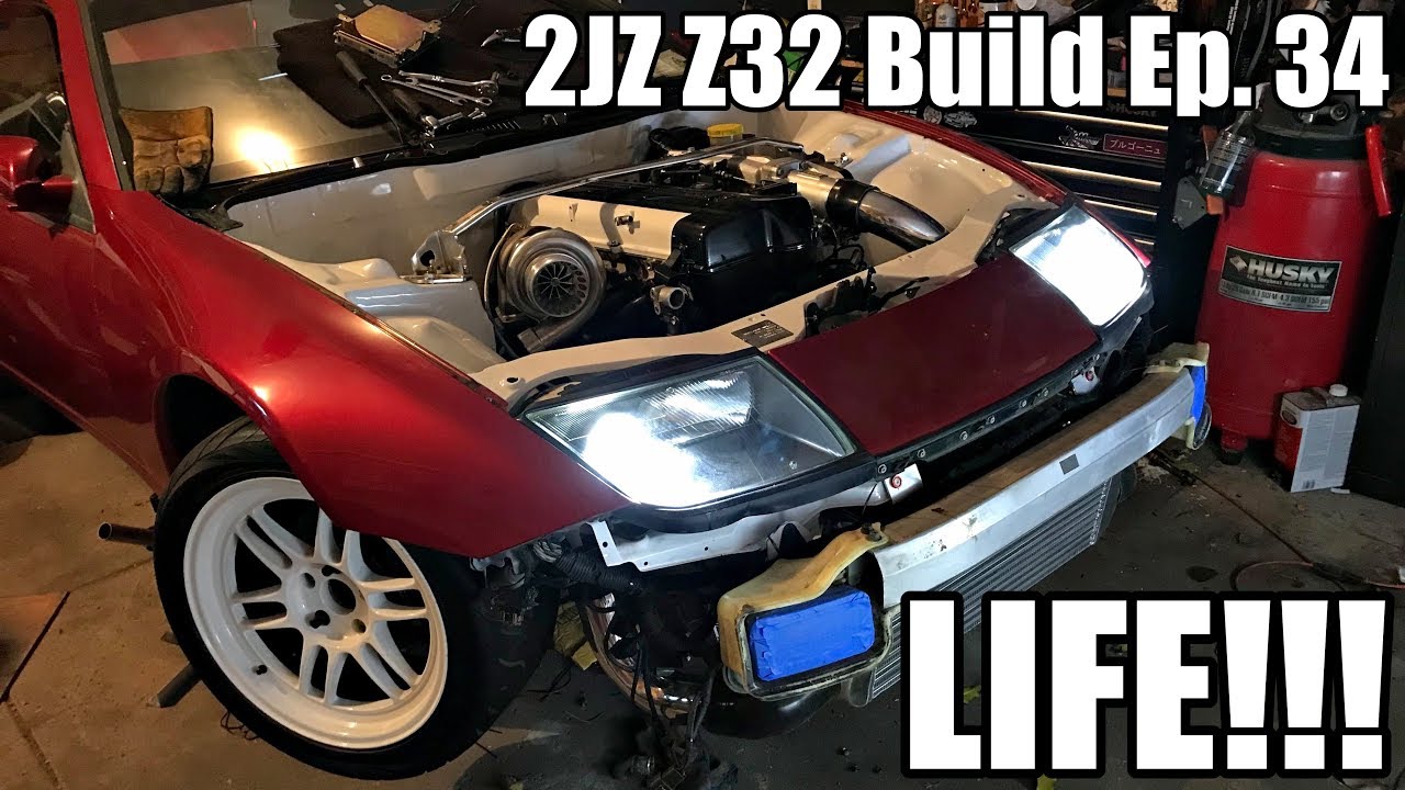 2JZ Nissan 300ZX COMES TO LIFE! Ep. 34 Wiring