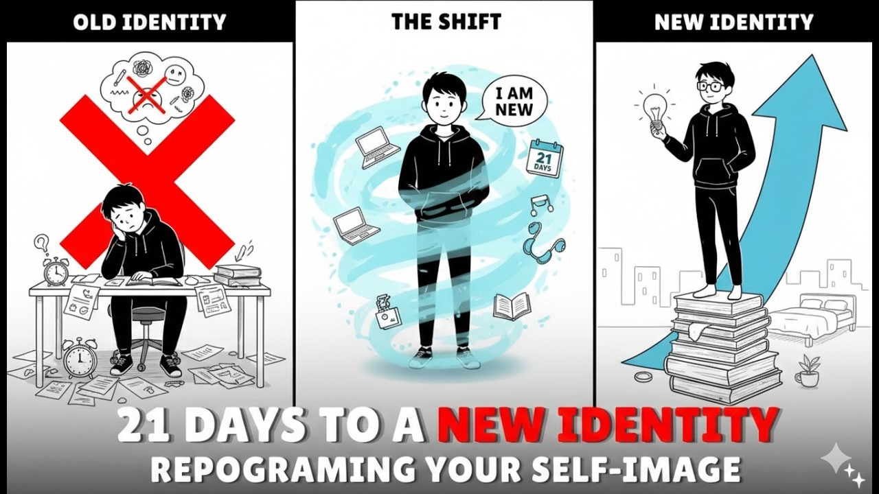 21 Days to a New Identity: The Science of Reprogramming Your Self-Image #11 #thedailygrowth