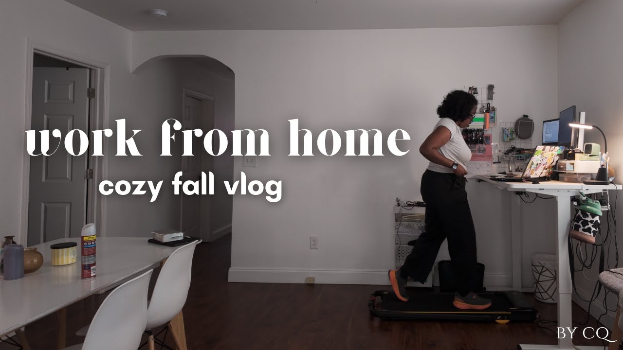 Уютный день из жизни: видеоблог «Работа из дома» | Осенний шопинг, утренняя рутина, жизнь в Нью-Й...