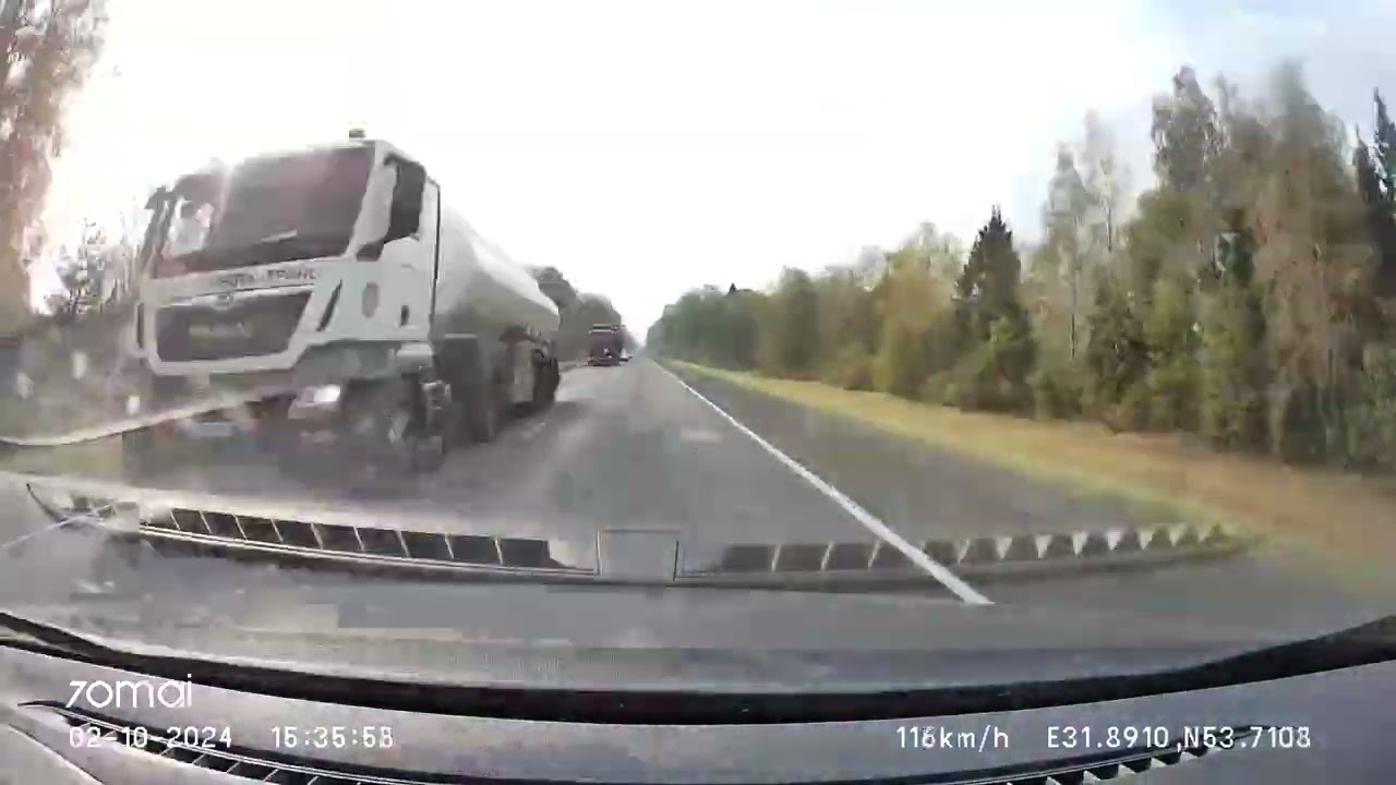 Alanya-Minsk (Russian border-Minsk) 2-10-2024 (timelapse 4x)