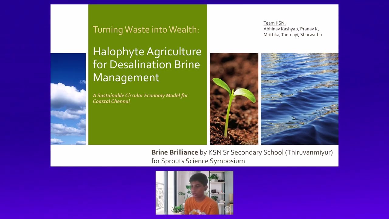 How to Turn Desalination Waste into Wealth! 🌱 | School Science Project | Brine Brilliance