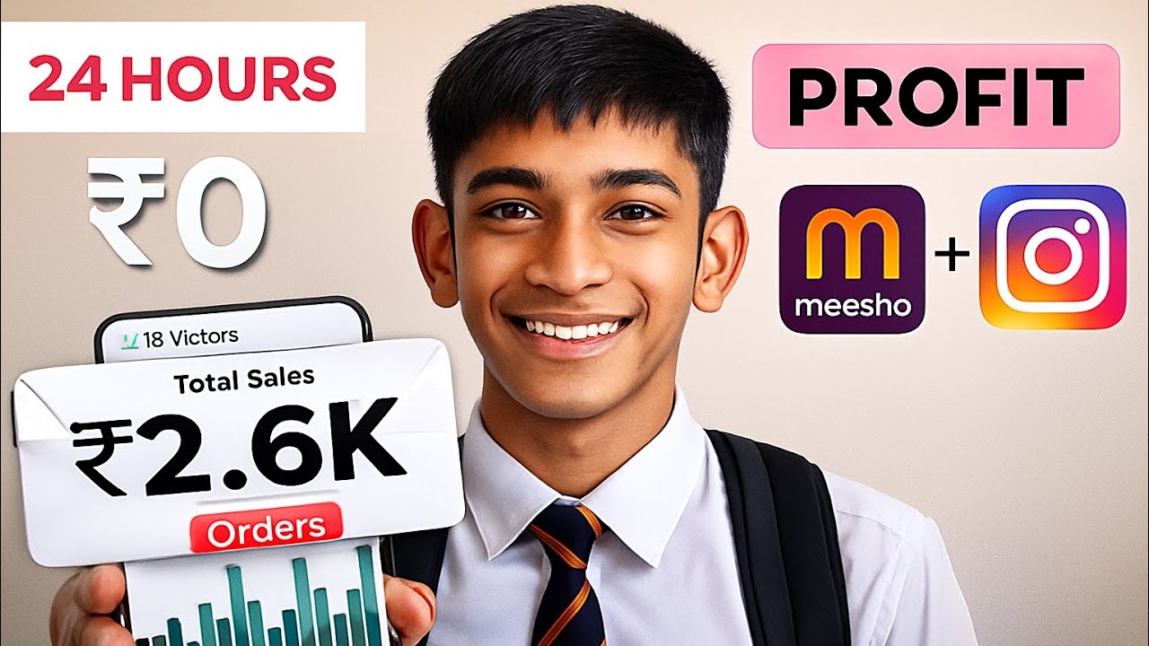 0rs Dropshipping Meesho Challenge || 13 Years old 