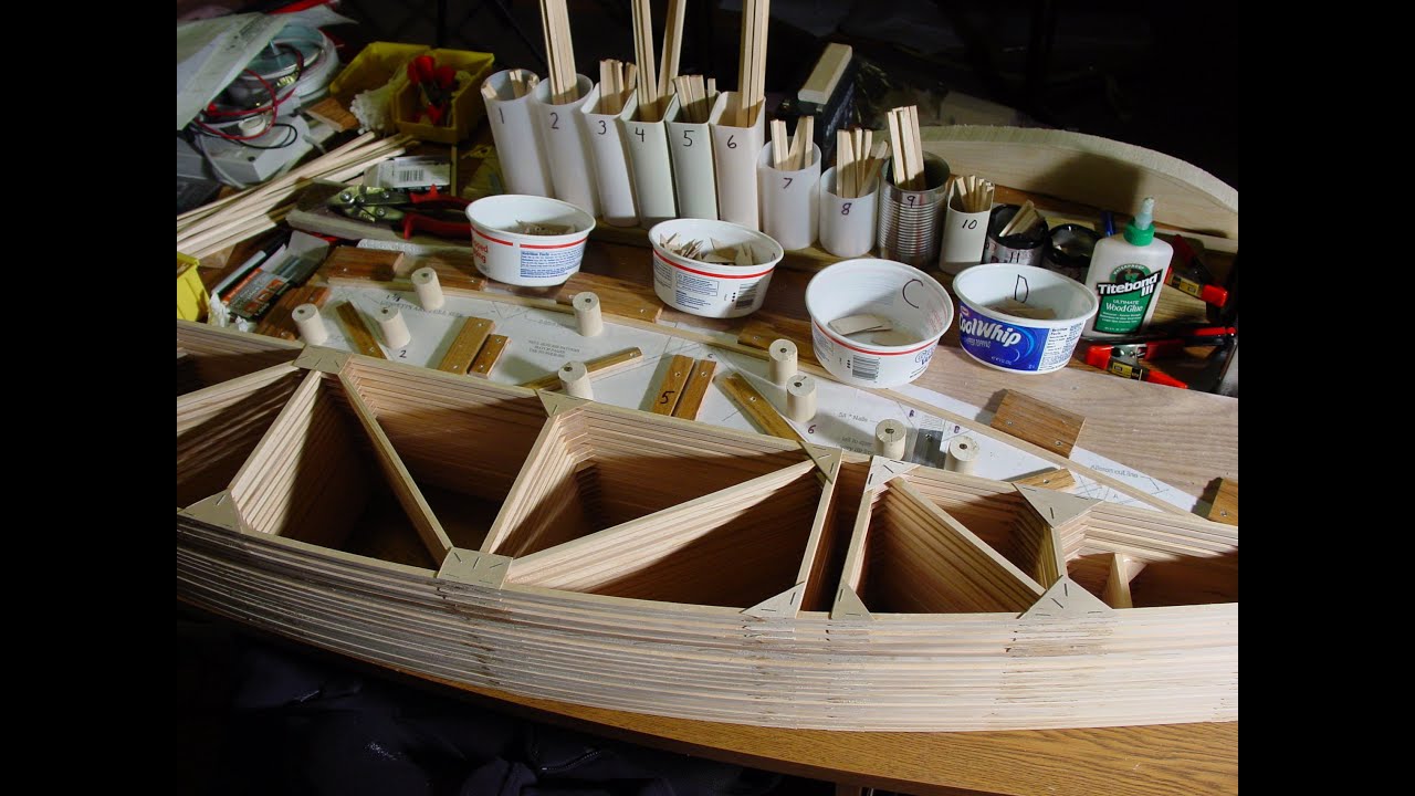 Legal Eagle airplane wing rib build