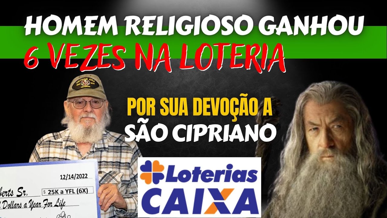 HOMEM QUE GANHOU 6 VEZES NA LOTERIA - REVELA O SEU TRUQUE SECRETO