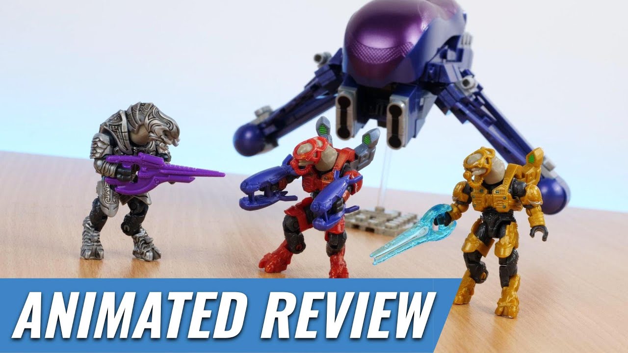 Arbiter's Quest - Animated Review (Halo Infinite Mega Construx)