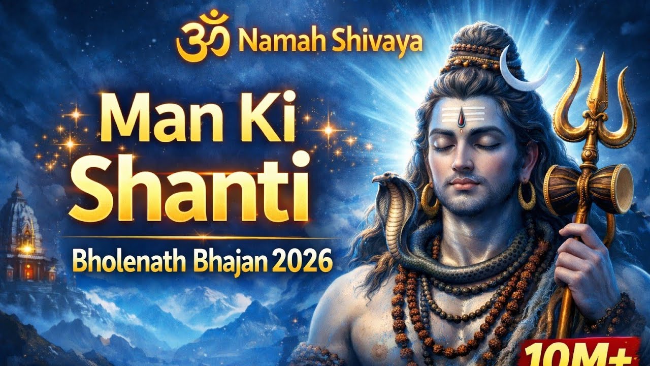 मन की शांति के लिए भोलेनाथ भजन | Bholenath Bhajan for Inner Peace | Man Ki Shanti Shiv Bhajan 2026