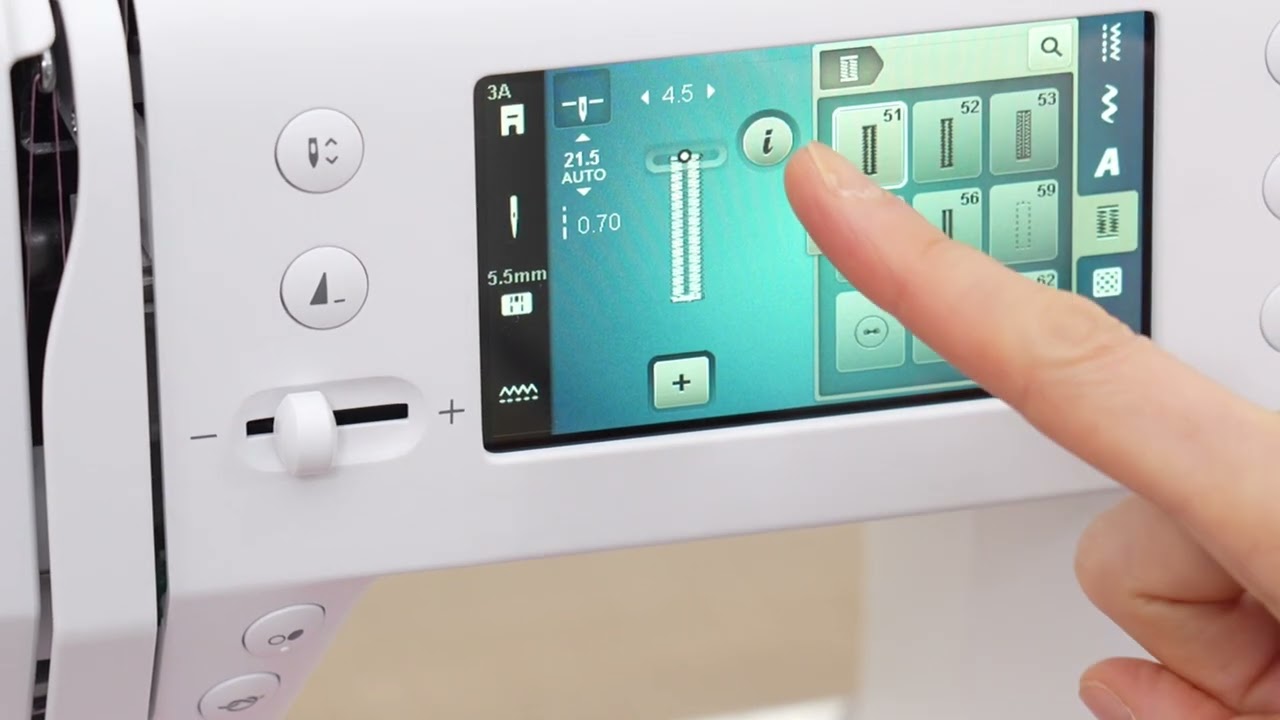 วิธีเย็บตีนผีเบอร์ 3A ตีนผีถักรังดุมแบบอัตโนมัติ จักรB325/B335 GEN2