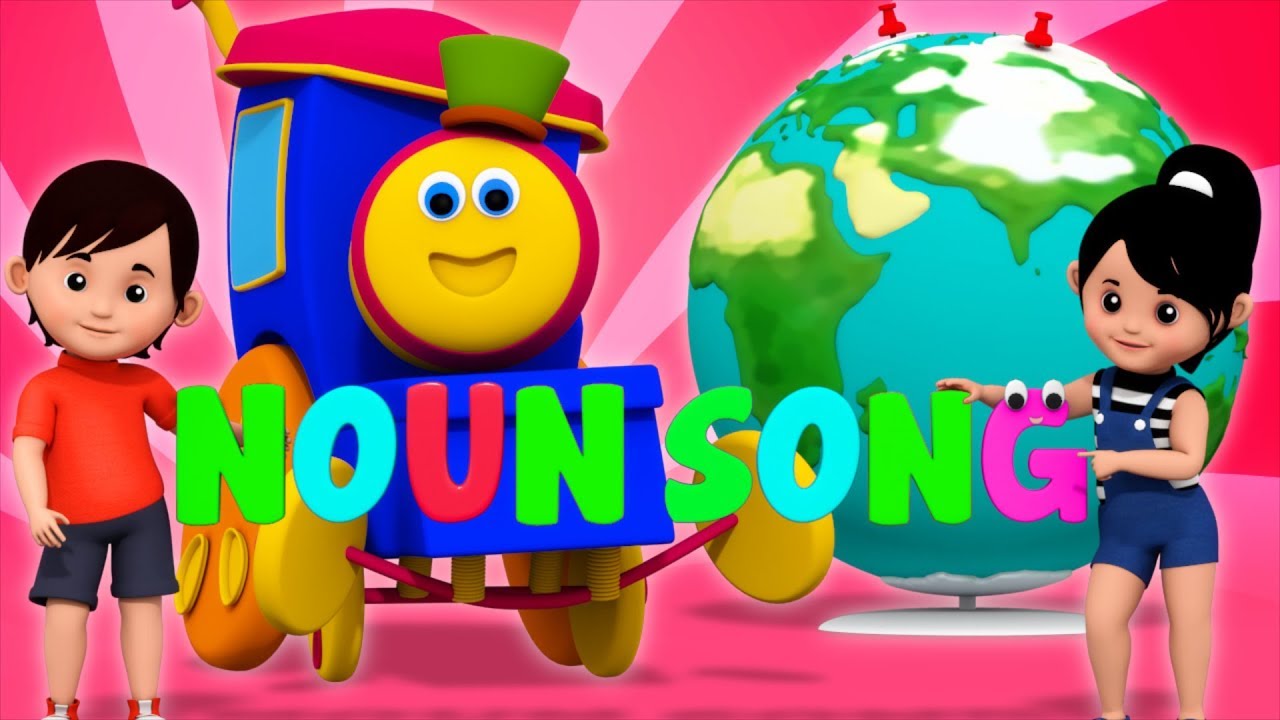 Noun Song | Learning With Bob The Train | Song And Video For Children | Nursery Rhymes by Kids Tv