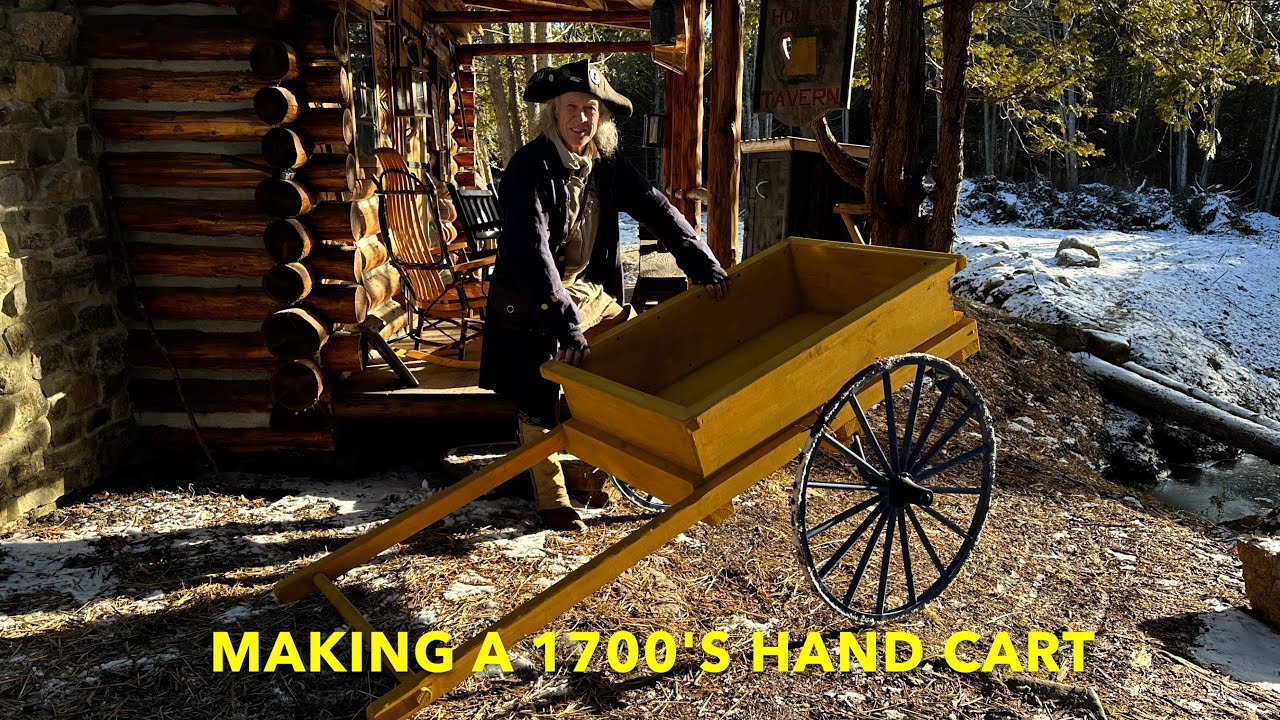 Hand Cart: Could You Find a Handier Tool?  | MORMON HISTORY | LIFE IN THE 1700'S |