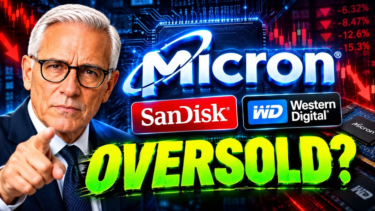 Why Micron, SanDisk, Western Digital & Seagate Stocks Are Falling Hard (2026)