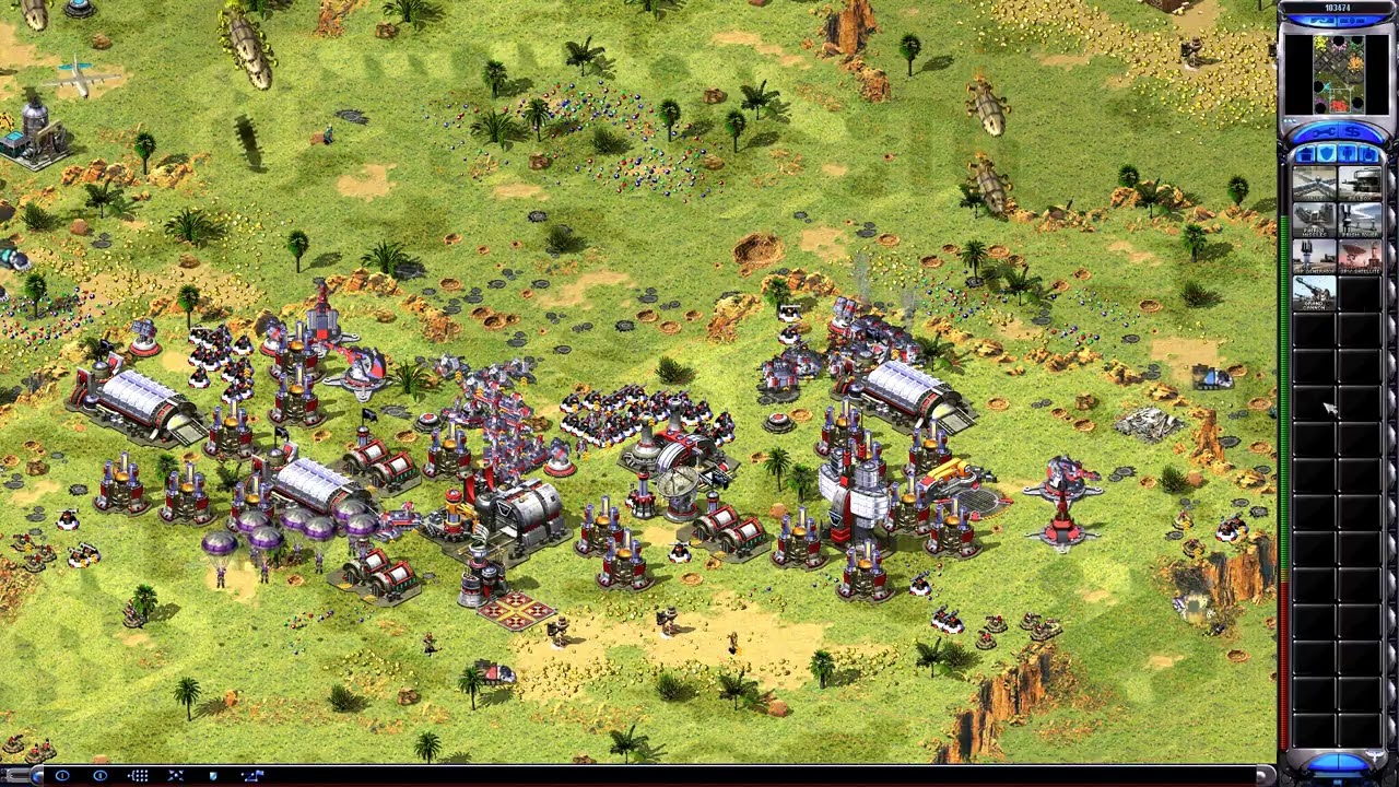 Red Alert 2 | Extra Hard Ai | 7 Vs 1 | Invasion Map