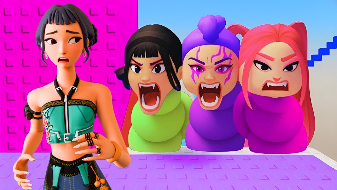 Zoey Plays Escape Kpop Troll Tower in Roblox