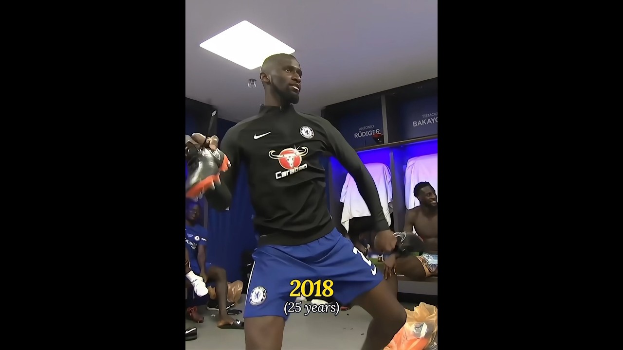 Antonio R&uuml;diger Evolution 2012-2024