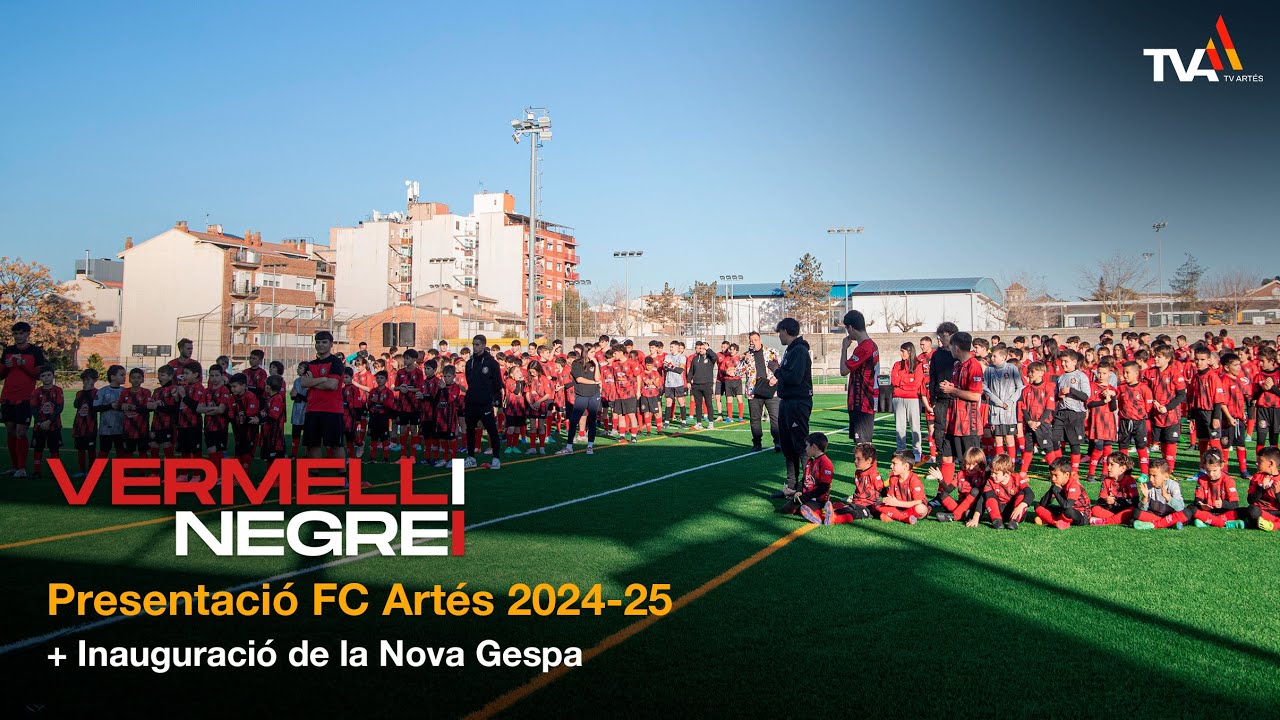 Vermell i Negre - Presentació FC Artés 2024-25 | TV Artés