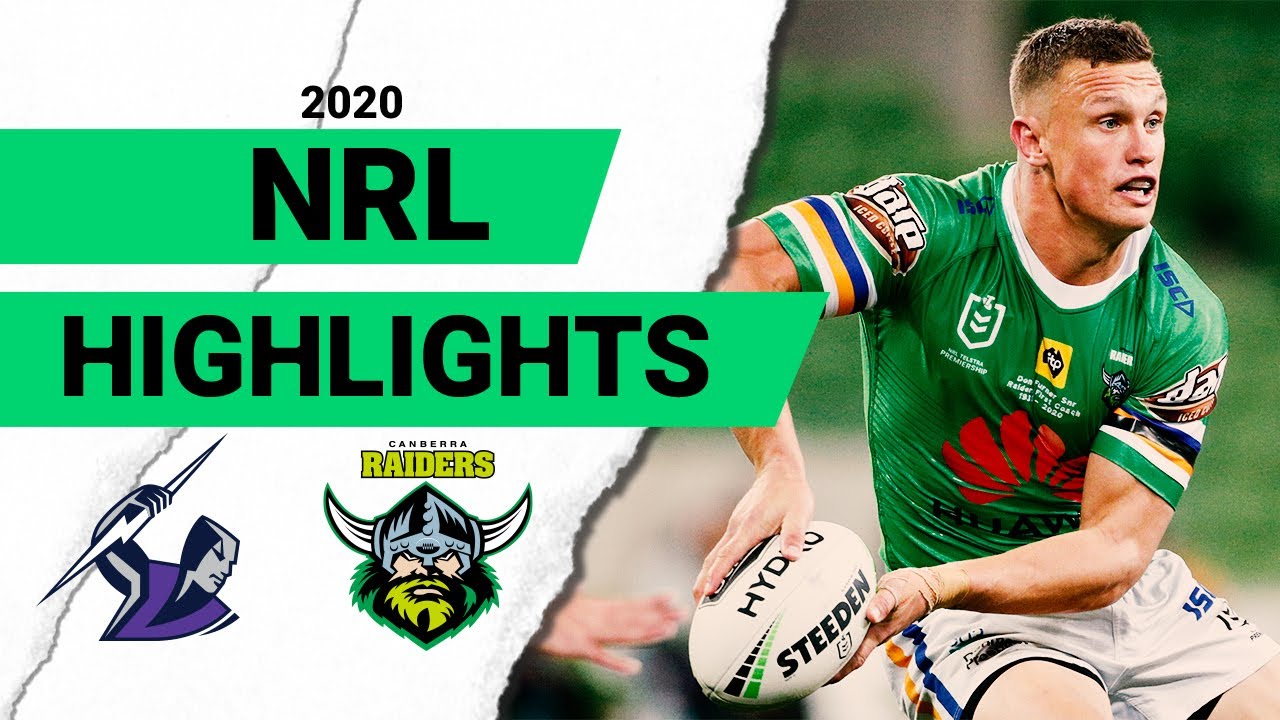 NRL Highlights | Storm v Raiders Match Highlights | Round 3 2020 | Telstra Premiership | NRL