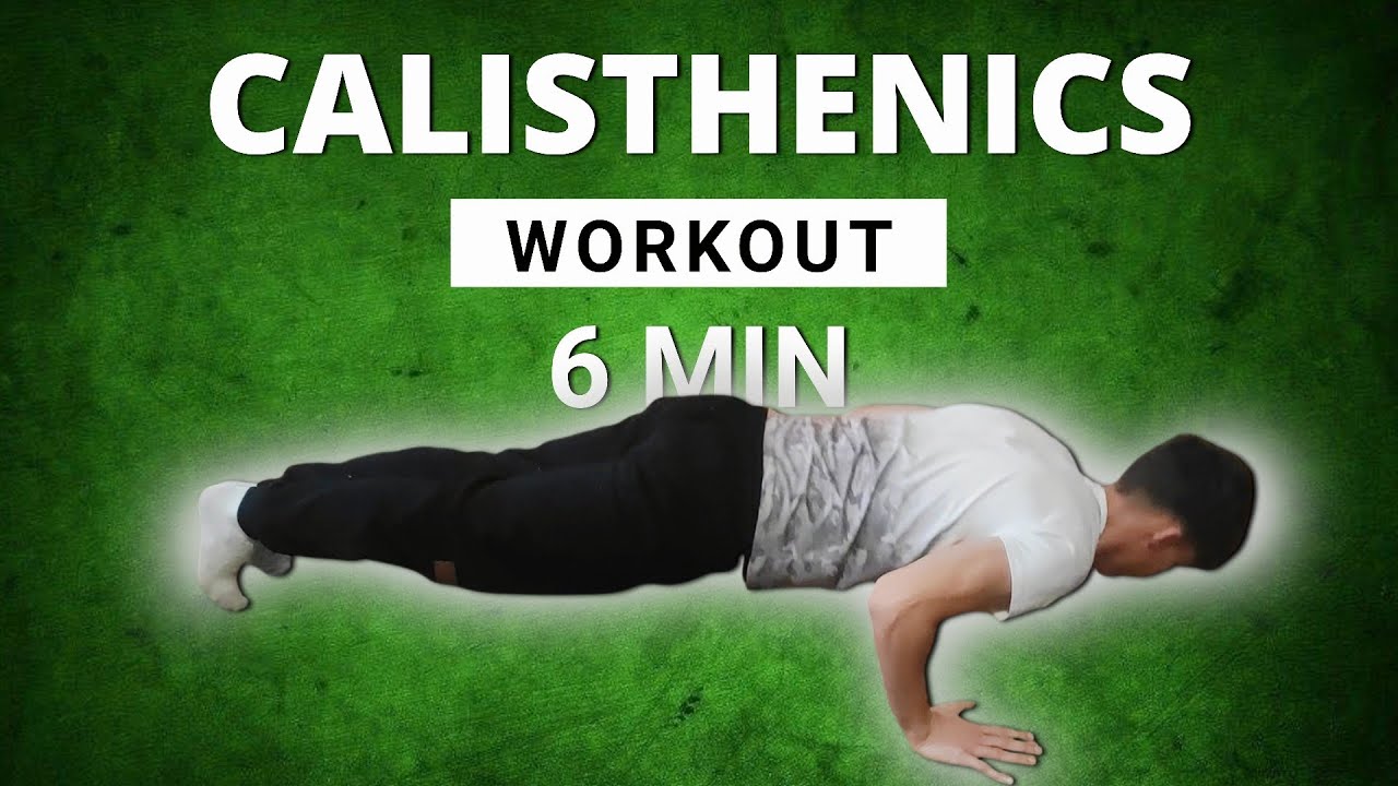 CALISTHENICS ANTRENAMENT ÎN 6 MIN (ZIUA 2)
