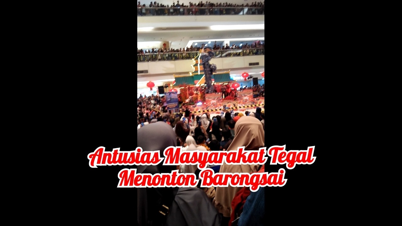 Barongsai pada perayaan Gong Xi Fa Chai di Tegal #Barongsai #Imlek #gongxifachai