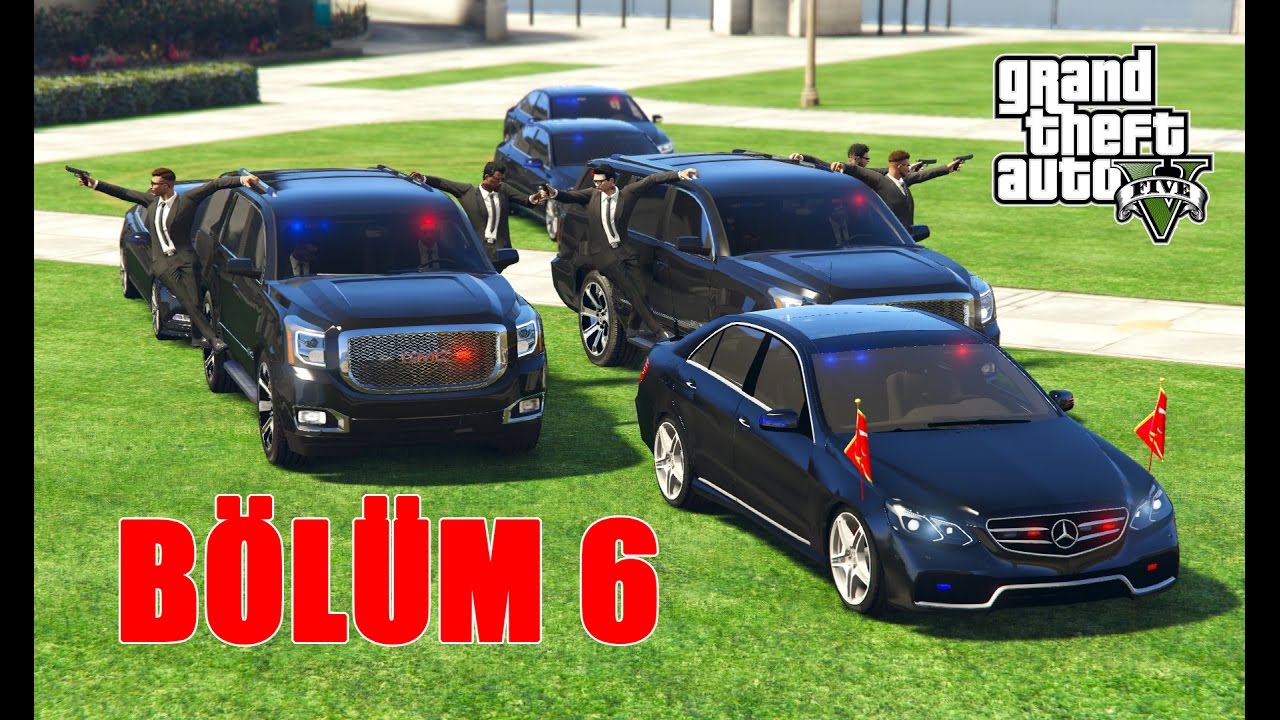 Gta 5 BAŞKAN KORUMA VİP KONVOY ETKİNLİĞİ!!! BÖLÜM 6