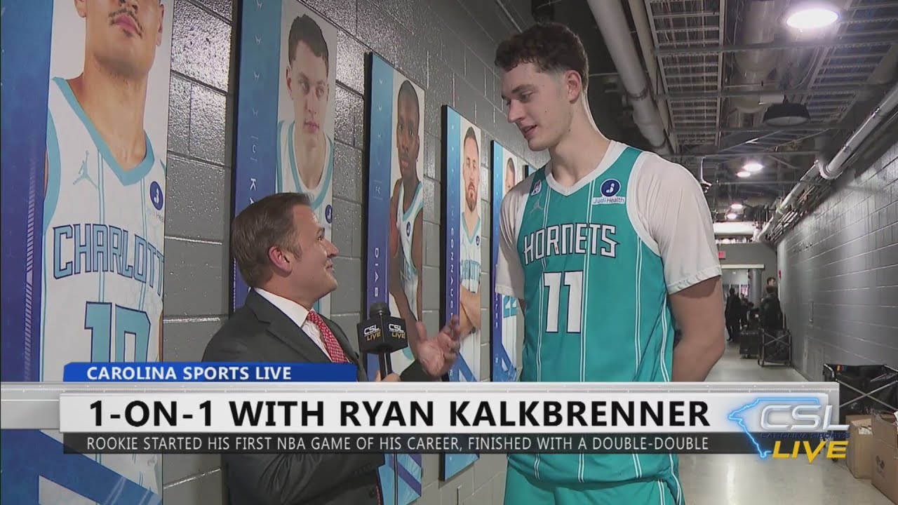 1-on-1 with Hornets rookie Ryan Kalkbrenner
