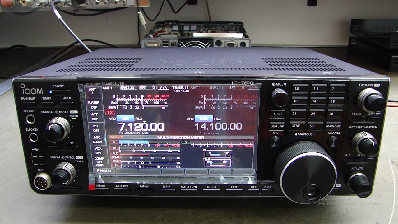 ALPHA TELECOM: SUBSTITUIÇÃO LCD ICOM IC-7610 e DICA DE HIDRATANTE PARA O RÁDIO
