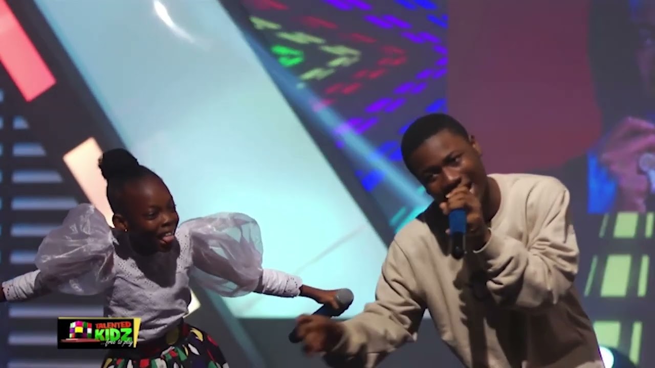 #TV3TalentedKids: Alice Gyamfi and @sconzymusic’s duet performance brought all chills!!!🔥🔥