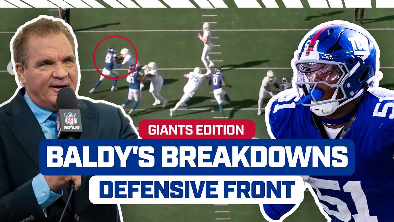 Baldy's Breakdown: Giants Edition | Defensive Front vs. Chargers