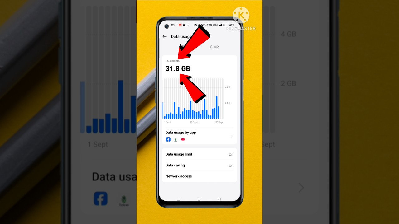 Android mobile monthly data usage kaise check karen | How to check data usage on Android mobile