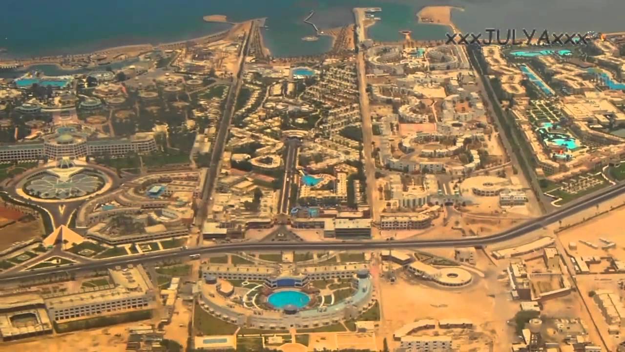 Вид из самолёта (Египет, Хургада) - View from the plane (Egypt, Hurghada)