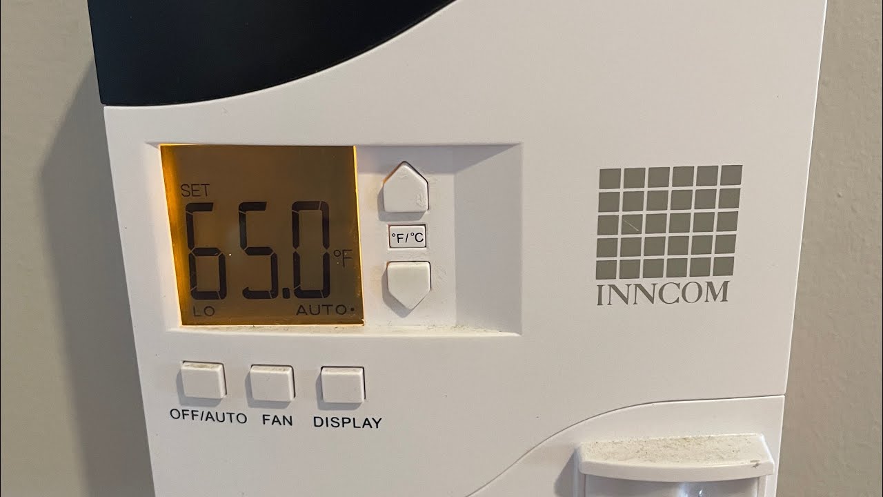 Get a Great Nights Sleep How to Override Inncom Hotel Thermostat VIP Mode - Motion & Temp Bypass