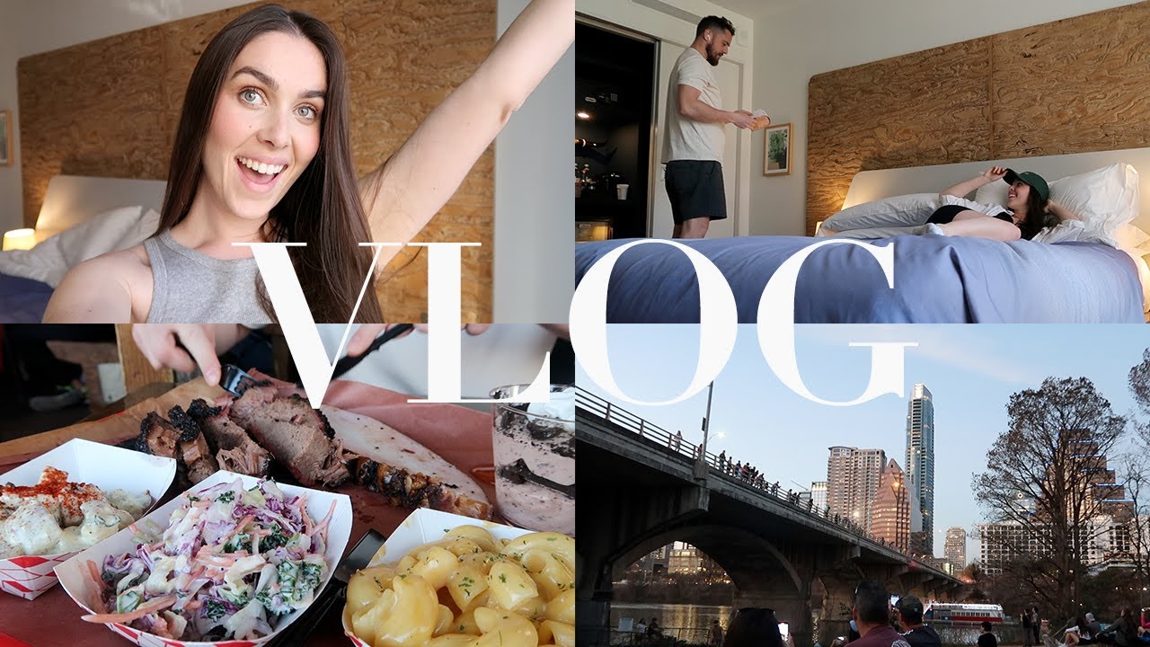 TRAVEL VLOG / Austin, TX - The Line Hotel, Texas BBQ and other must-sees!