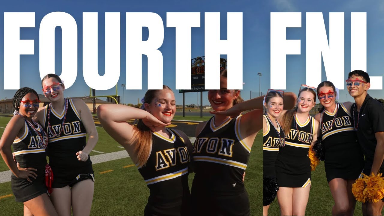 FOURTH FNL w/ Avon cheer 2025 | vs Brownsburg