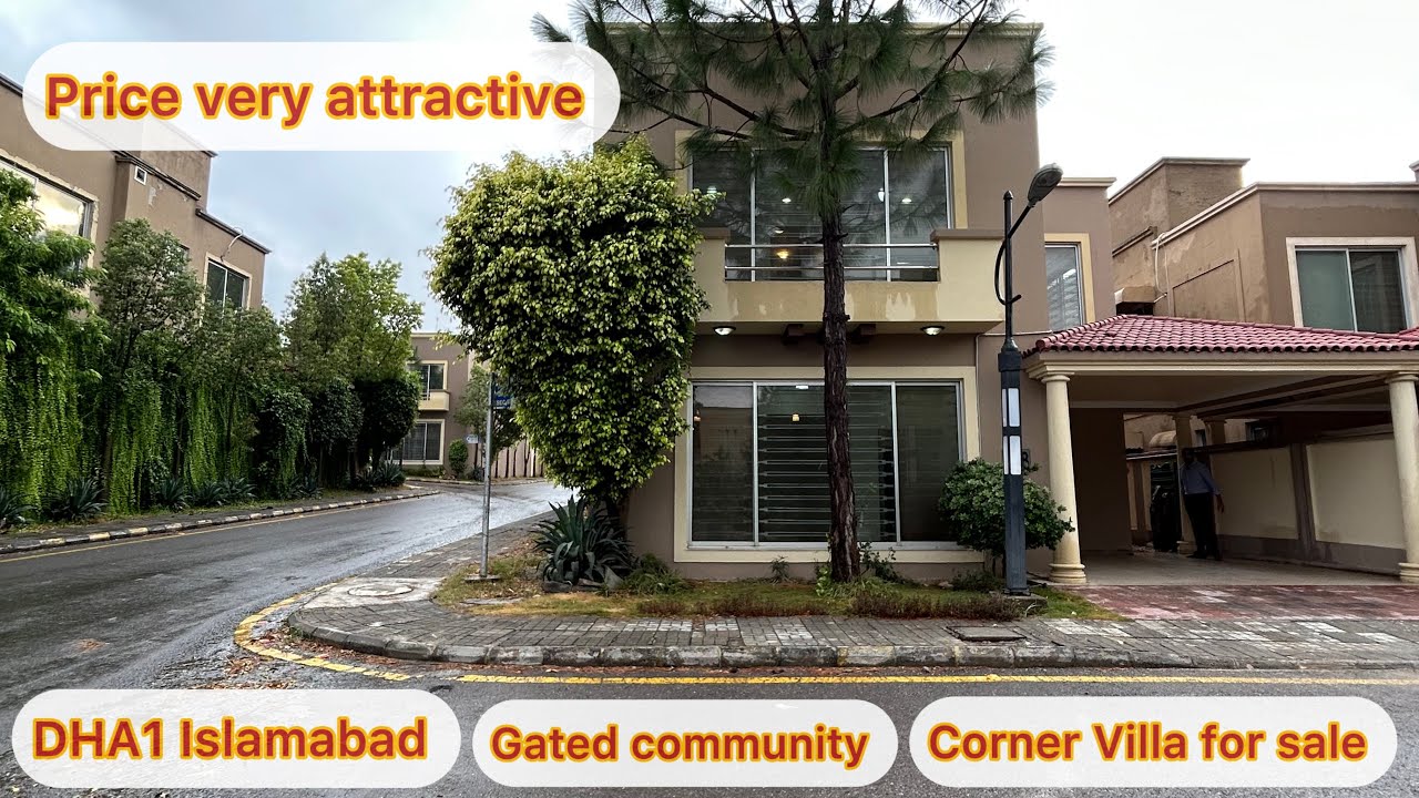 12 Marla Defence Villa in DHA Islamabad For Sale | Corner villa for sale in DHA 