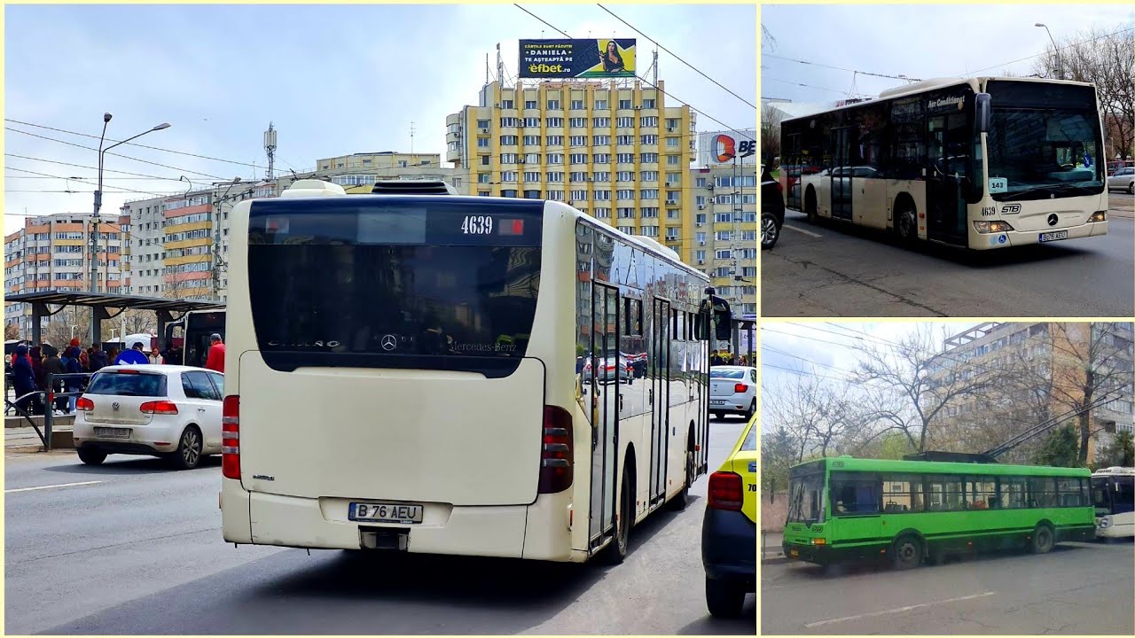 Călătorie cu Mercedes-Benz Citaro C1 E4 #4639 | Linia 143 (aproape întreagă)