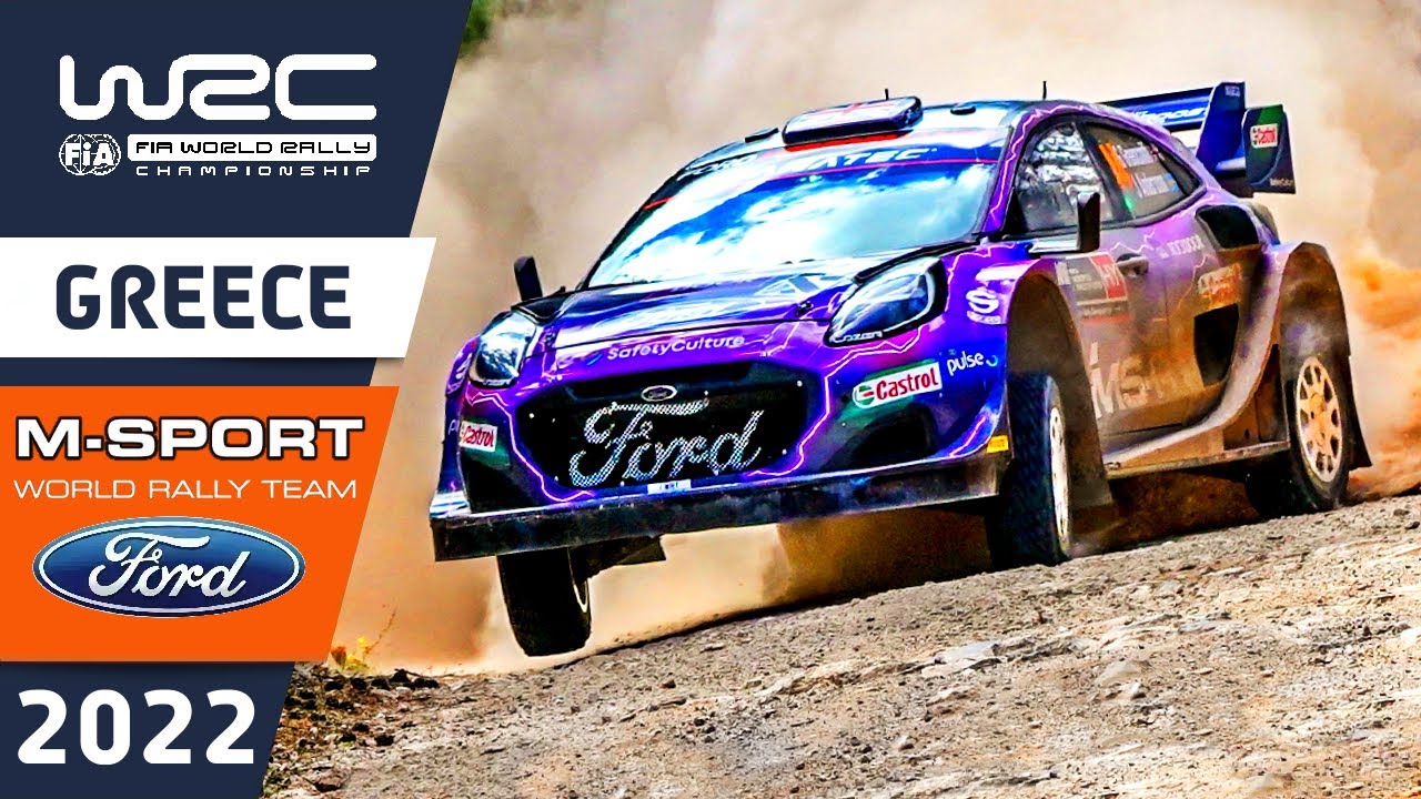 M-Sport Ford Rally Highlights | WRC EKO Acropolis Rally Greece 2022