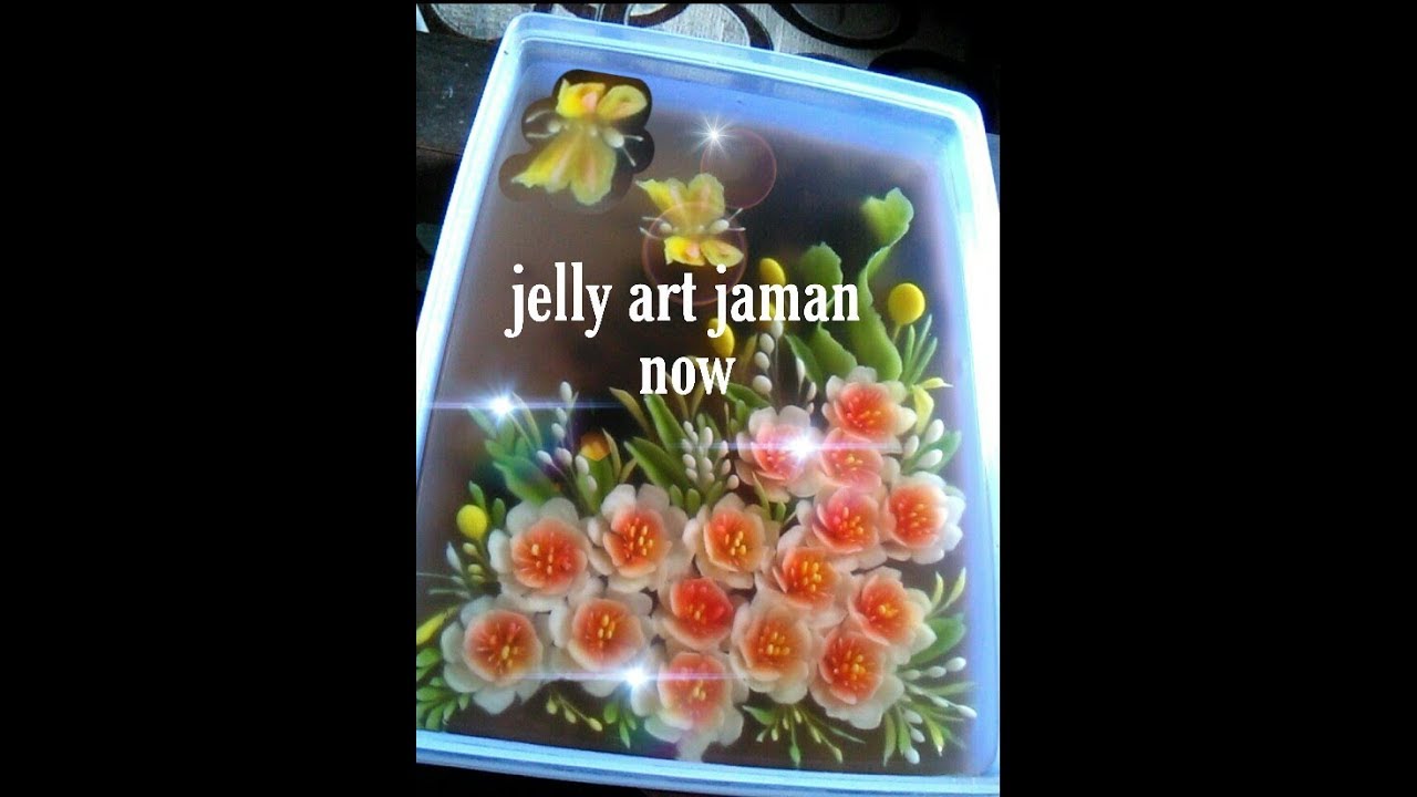 Jelly art sederhana [ untuk hantaran ]😘