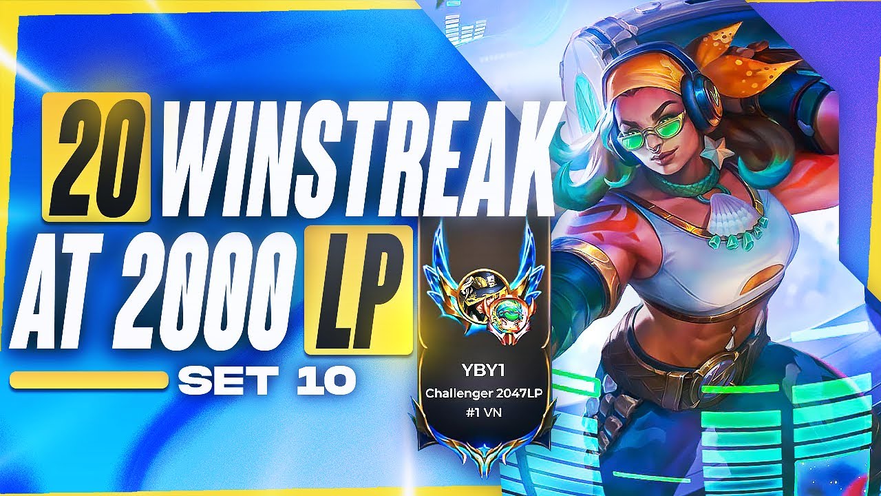 This Rank 1 player is on a 20 game winstreak at 2000 lp