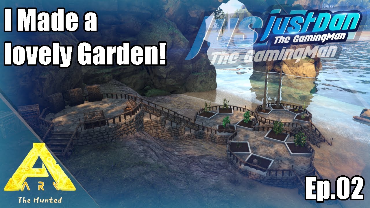 Ark The Hunted Mod - Casually Building a Farm Modded Ark Let's Play The Center Server  Ep.02