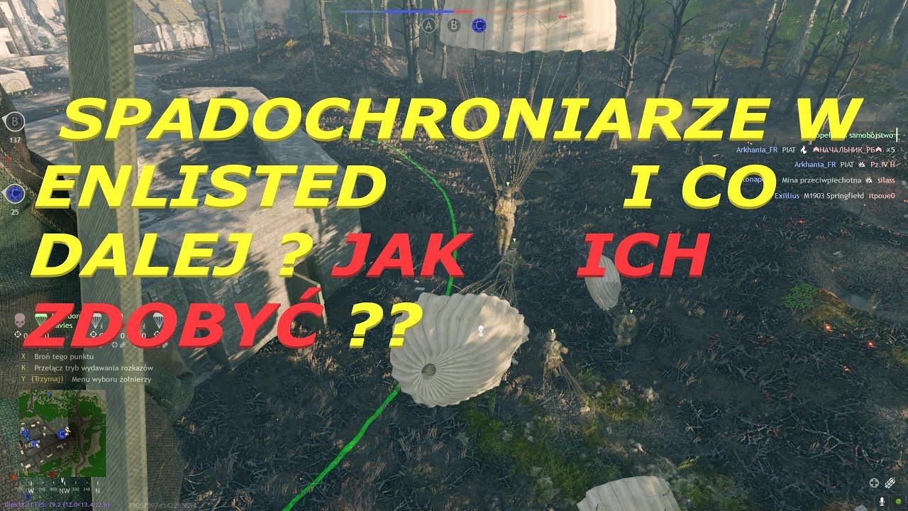 Spadochroniarze w ENLISTED Jak Używać, Czy są Skuteczni, Niepowstrzymani i Jak ich Zdobyć ?