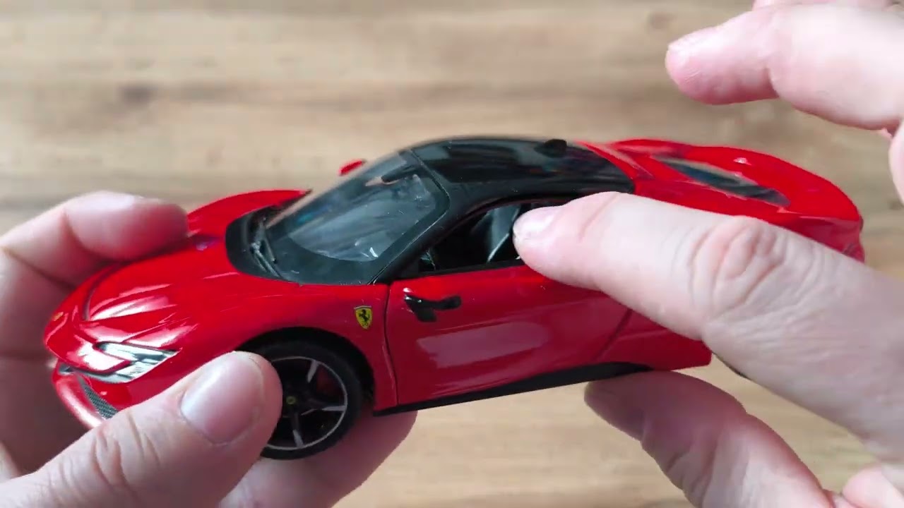 UNBOXING Bburago Ferrari SF90 Stradale 1:24 diecast model