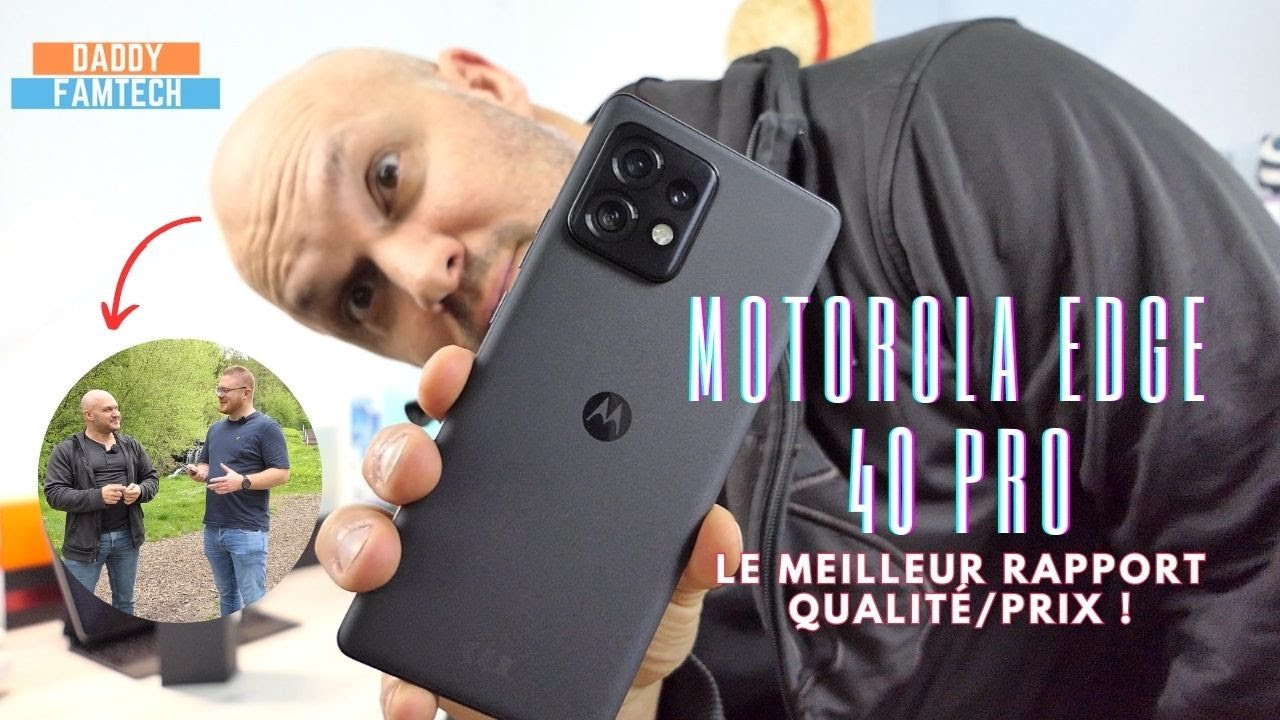 MOTOROLA EDGE 40 PRO : Le Haut de GAMME a MOINS de 900 EURO !