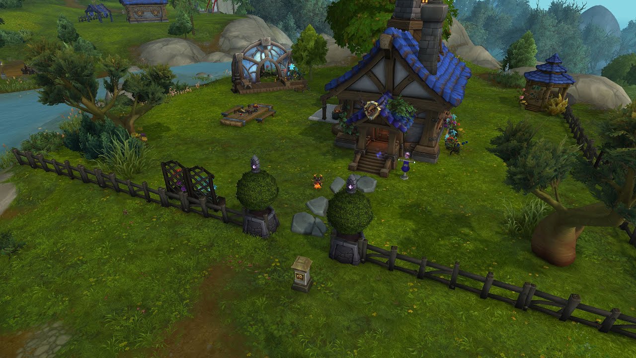 WoW housing week 2, finished build! (till midnight), SECRET WARLOCK LAIR