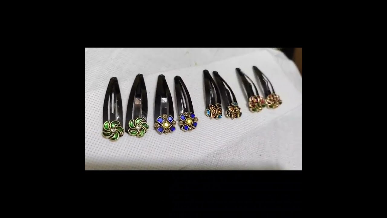 Tic tac hair clips ( 10th month wedding anniversary proposal ☺️😍🥰🤩)