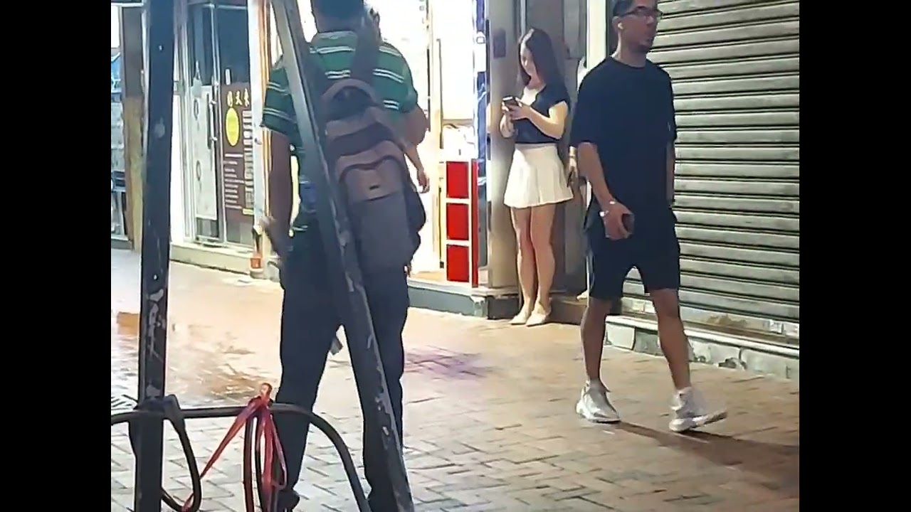 周日廟街姐妹短拍💃💃