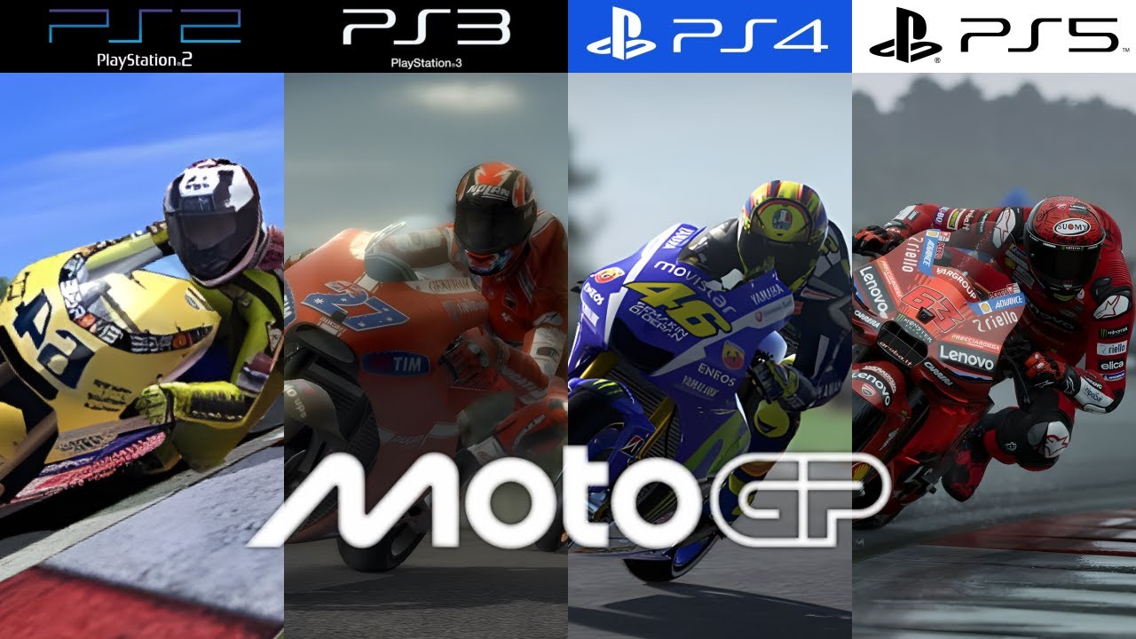 MotoGP PlayStation Evolution (2000-2025)