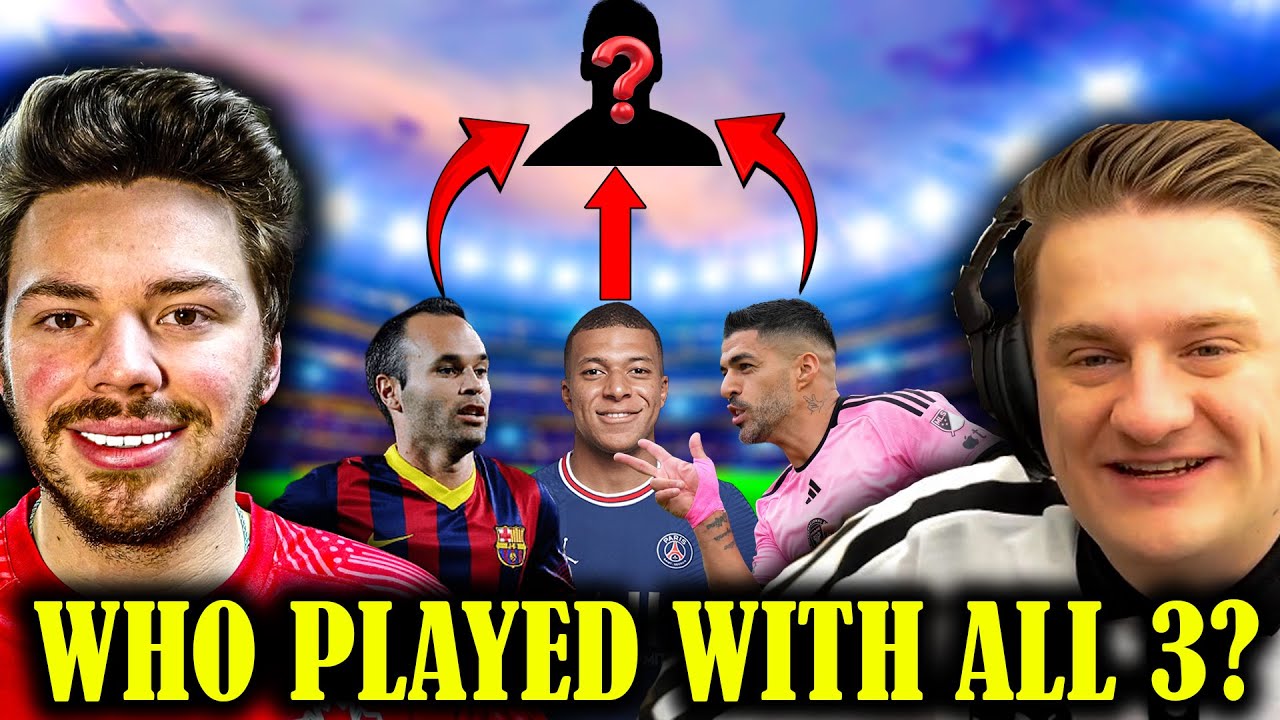 INSANE Ball Knowledge In Mutual Teammates Football Trivia