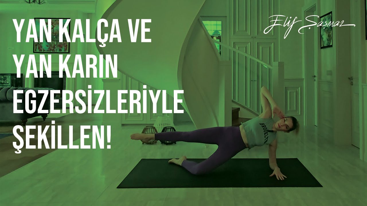 Yan Kalça ve Yan Karın Egzersizleriyle Şekillen | 14 Dakikada Gözle Görülür Değişim