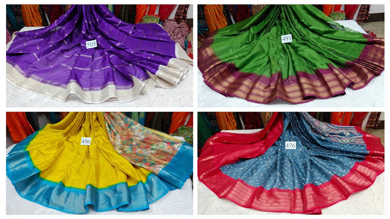 கலக்கல் Dola Silk ஜாயிண்ட் சேலைகள்