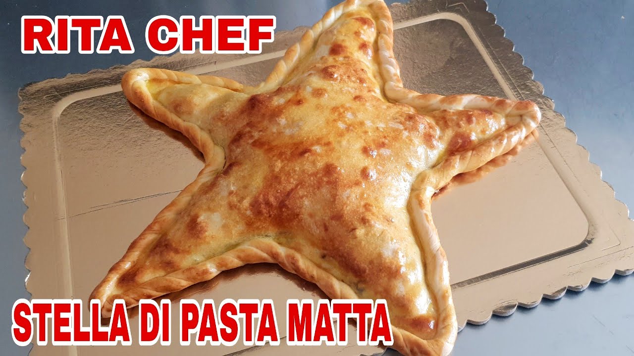 STELLA DI PASTA MATTA RIPIENA⭐RITA CHEF | Un dolce perfetto per la notte di San Lorenzo.
